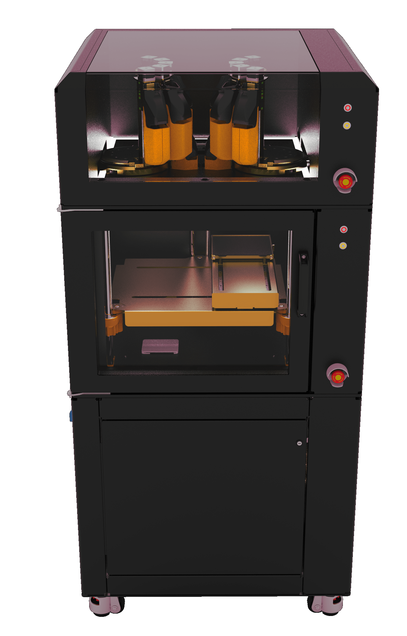 BioLoom configurable robotic biofabrication platform — full front view