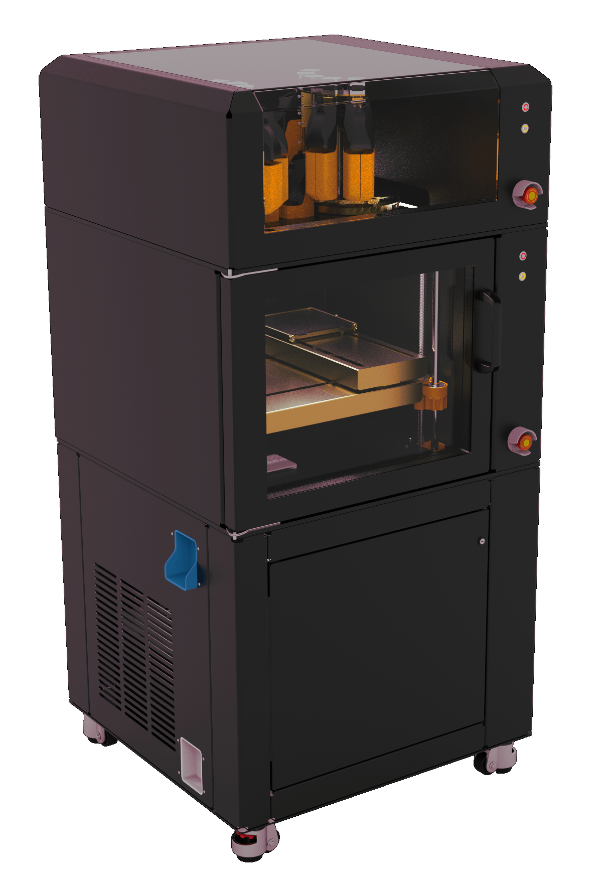 BioLoom robotic biofabrication platform — three-quarter angle view